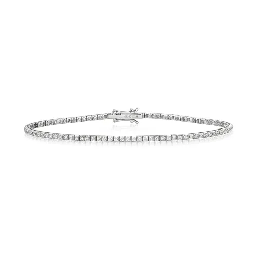 18ct White Gold Diamond Bracelet  (1.00ct)